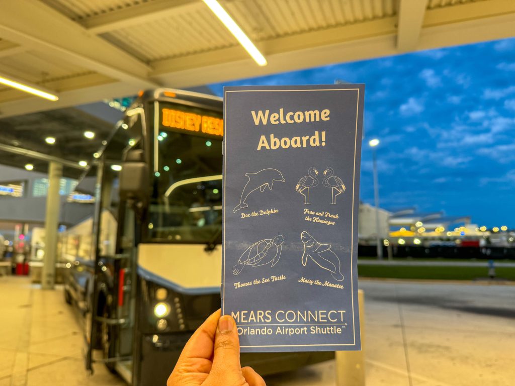 Mears Connect - Ground Transportation from MCO Airport to Disney Resorts. 